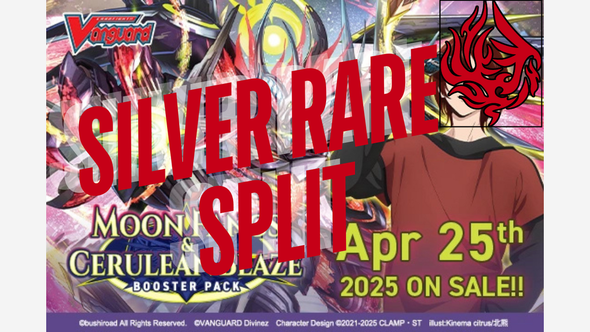 Moonfangs & Cerulean Blaze - Dragon Empire Nation SILVER RARE Split PREORDER 04/25/2025 Release Date