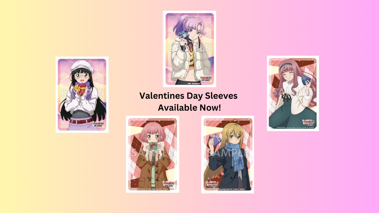 Valentine Day Sleeves - Cardfight Vanguard