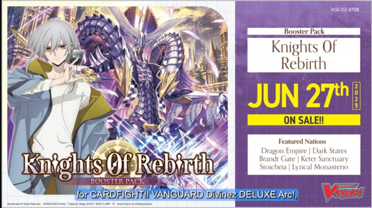 Knights of Rebirth Booster Case 08 (20 Booster Boxes)