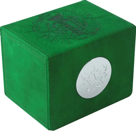 Gamegenic Cardfight!! Vanguard Nation's Vault Premium Deck Box — Stoicheia Green - GameGenic Deck Boxes