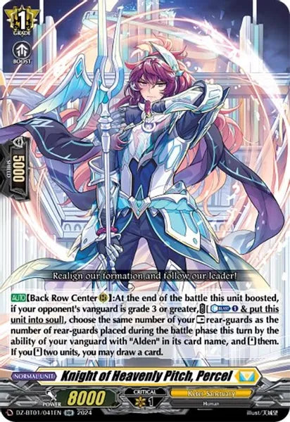 Knight of Heavenly Pitch, Percel RR DZ-BT01/041EN Release date 05/03/2024