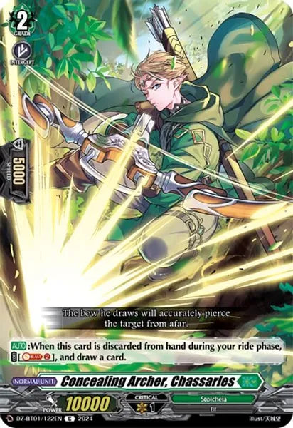 Concealing Archer, Chassarles C DZ-BT01/122EN Release date 05/03/2024