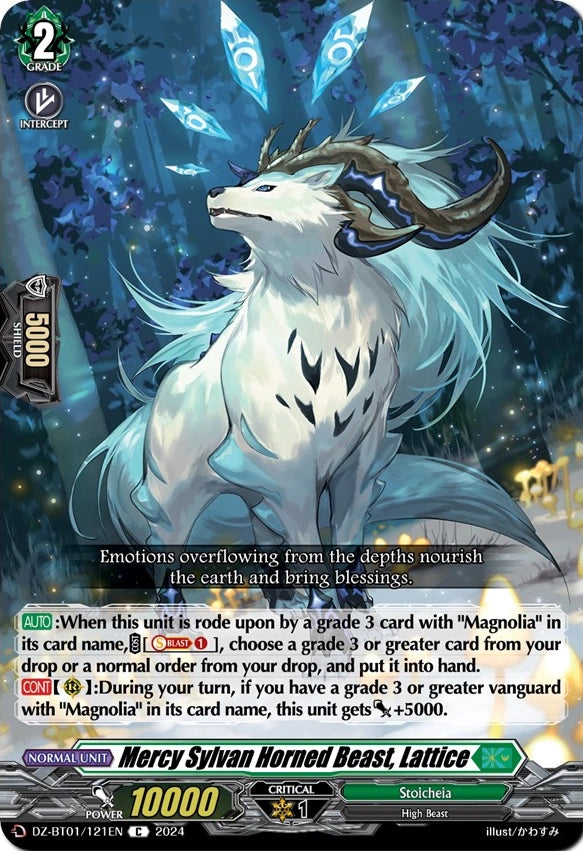 Mercy Sylvan Horned Beast, Lattice DZ-BT08/102