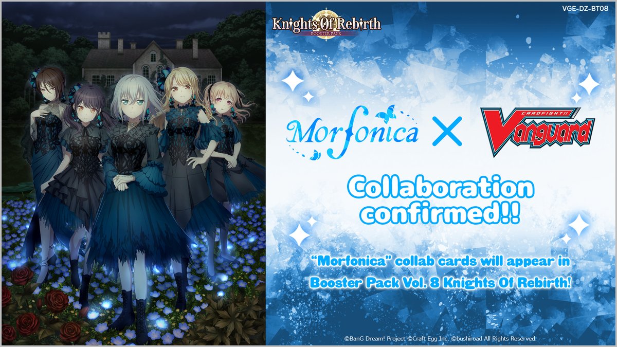 Knights of Rebirth - MORFONICA Nation Split PREORDER 06/27/2025 Release Date (Copy)