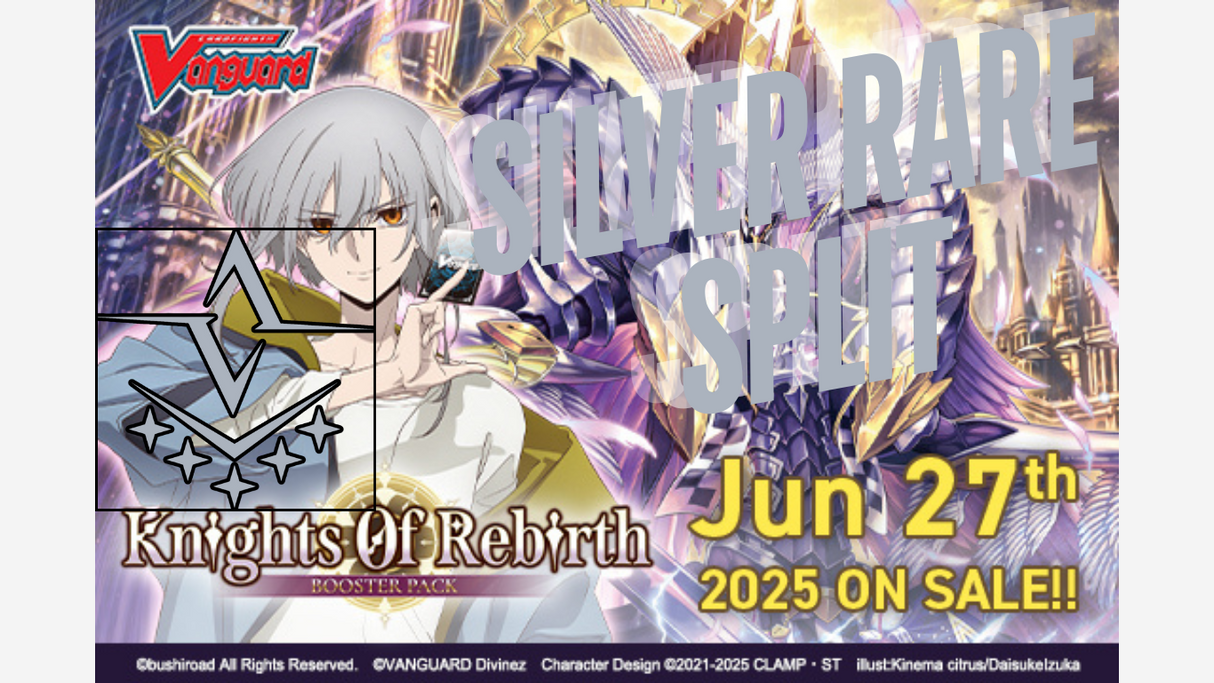 Knights of Rebirth - Brandt Gate Nation SILVER RARE Split PREORDER 06/27/2025 Release Date