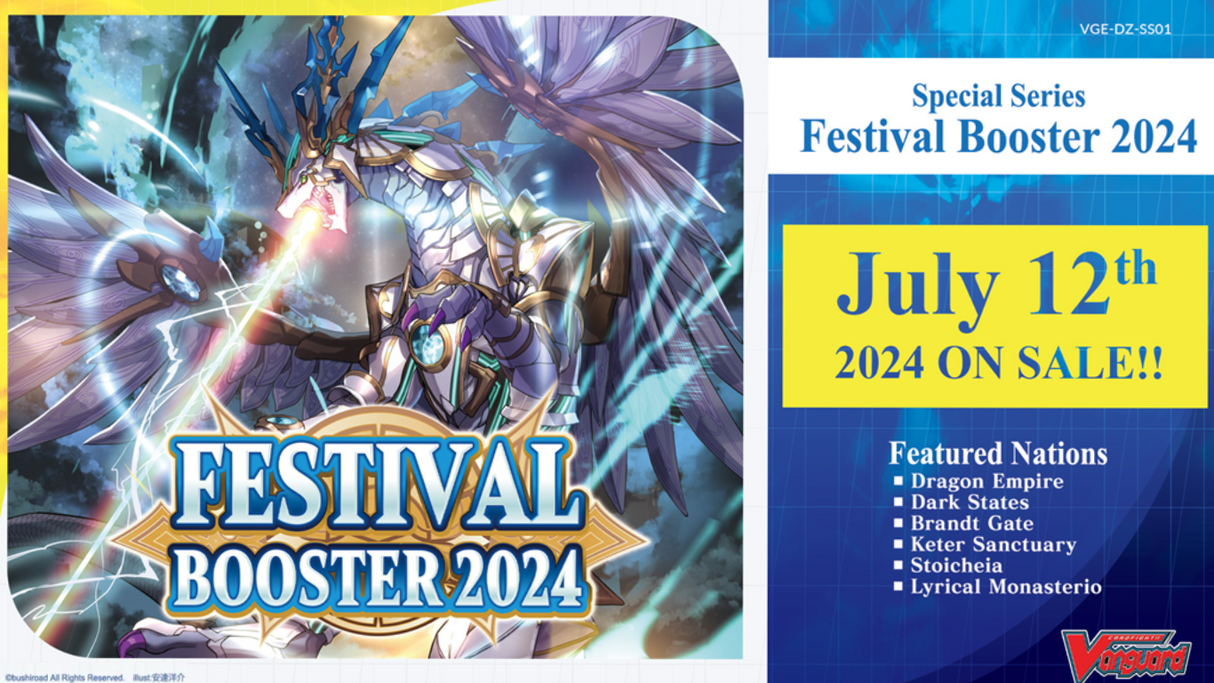 Festival Booster 2024 Booster Box PREORDER 07/12/2024 Release Date